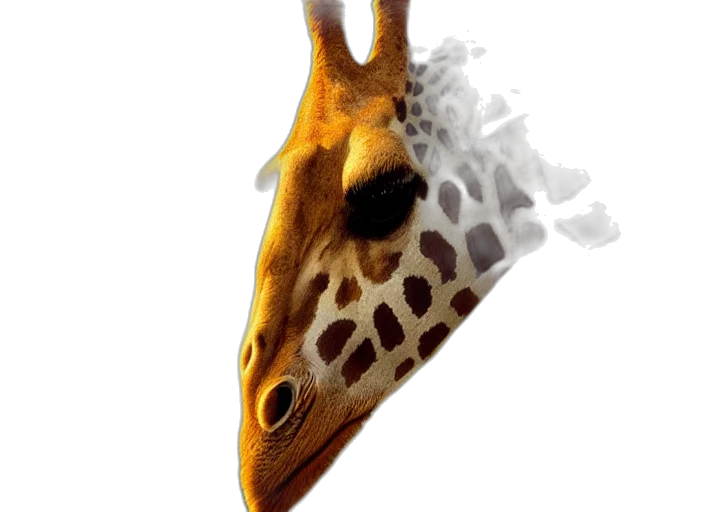 animal, mask, creature, staff transparent PNG cut-out