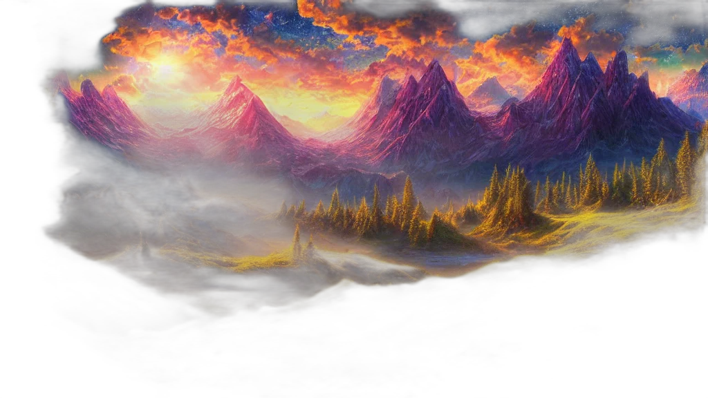 dragon, sword, fantasy art, concept art, photorealistic, 3d render, fog, outer space transparent PNG cut-out