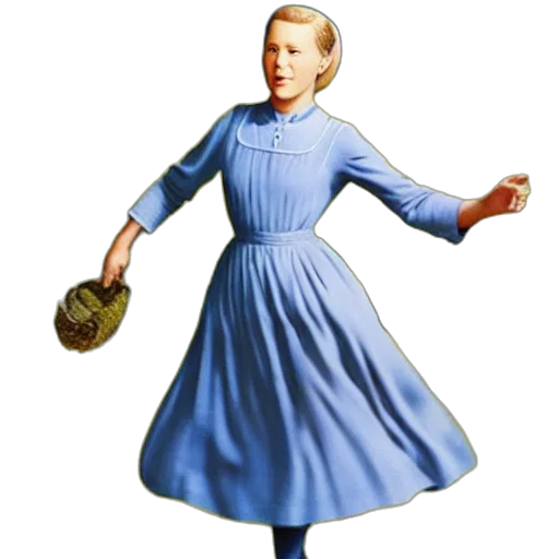 dress, staff, hat, concept art transparent PNG cut-out