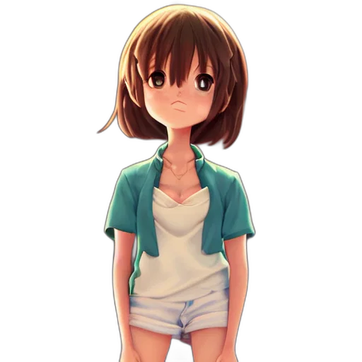 dress, staff, face, creature transparent PNG cut-out