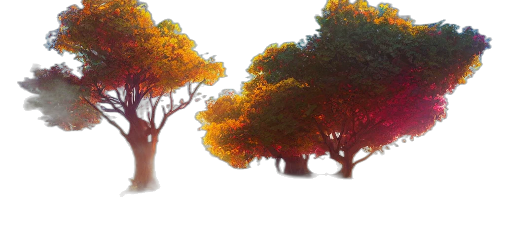 tree, crown, 3d render, photorealistic transparent PNG cut-out