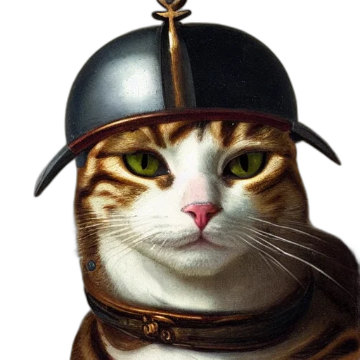 hat, sword, staff, animal transparent PNG cut-out