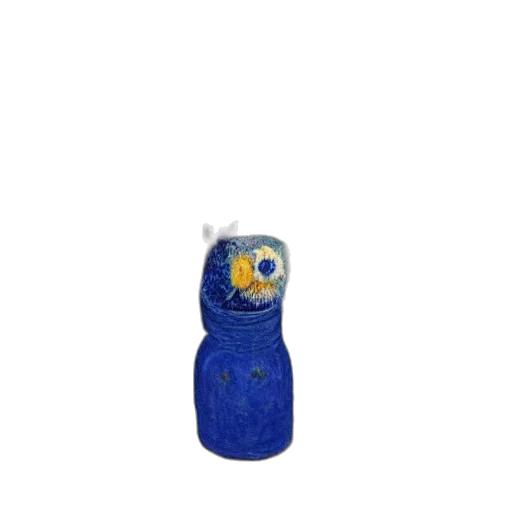 bottle, mask, staff, animal, 3d render, photorealistic, oil painting, concept art transparent PNG cut-out