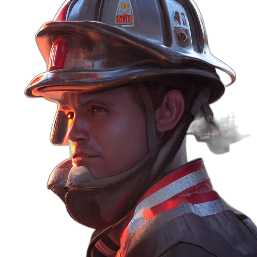 staff, face, photorealistic, concept art transparent PNG cut-out