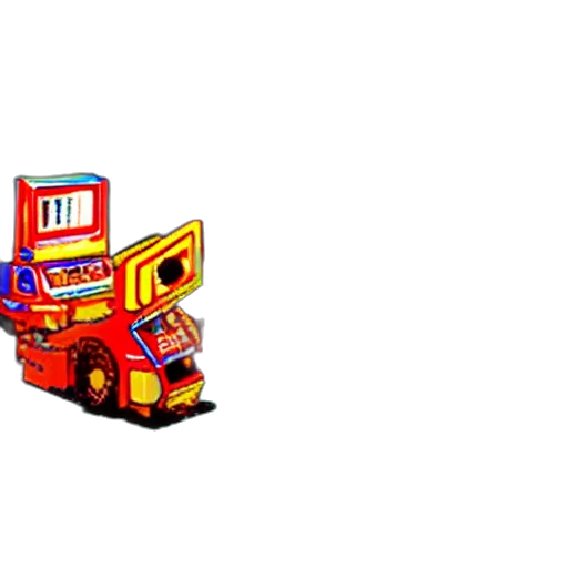 car, pixel art, concept art, 3d render transparent PNG cut-out