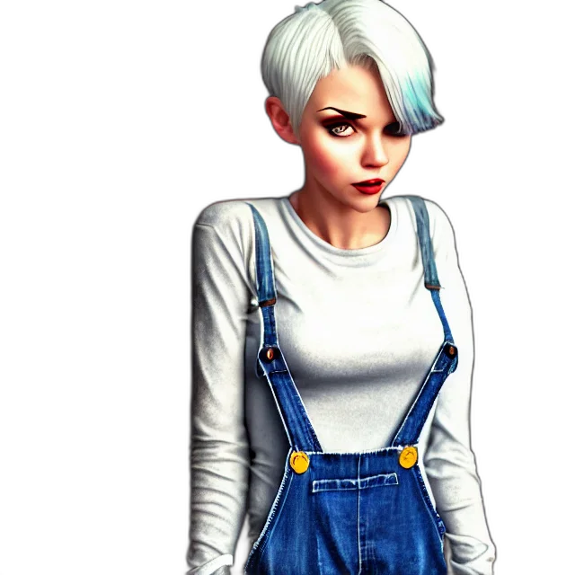 jacket, dress, staff, concept art, pixel art, photorealistic, comic book art, blue transparent PNG cut-out