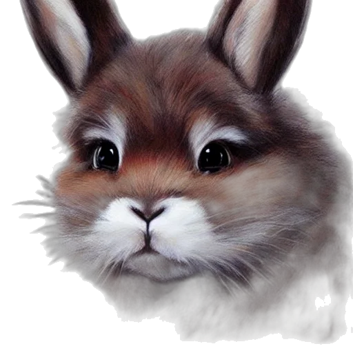 animal, face, creature, photorealistic transparent PNG cut-out