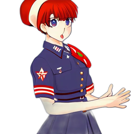 staff, dress, jacket, crown transparent PNG cut-out