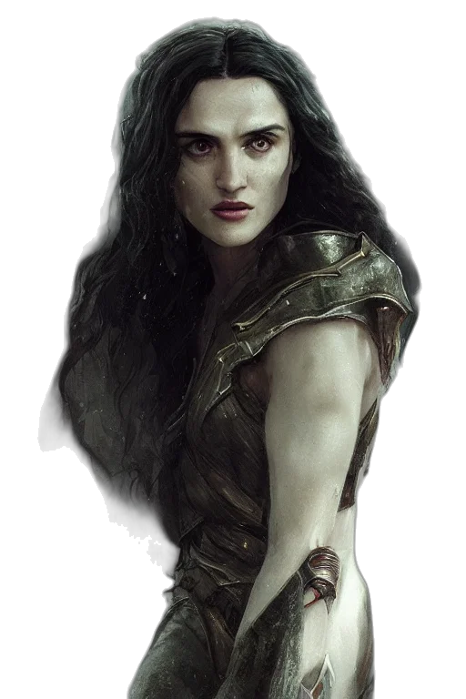 face, fantasy art, concept art, photorealistic transparent PNG cut-out