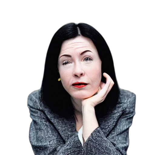 staff, face, jewelry, jacket transparent PNG cut-out