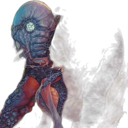 creature, robot, dragon, mask transparent PNG cut-out