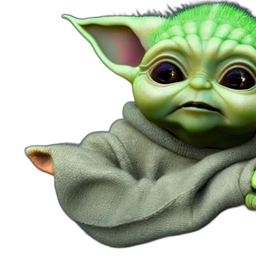 staff, creature, 3d render, concept art transparent PNG cut-out