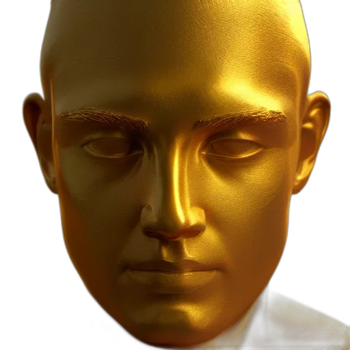 mask, face, crown, jewelry, 3d render, photorealistic, vaporwave, concept art transparent PNG cut-out