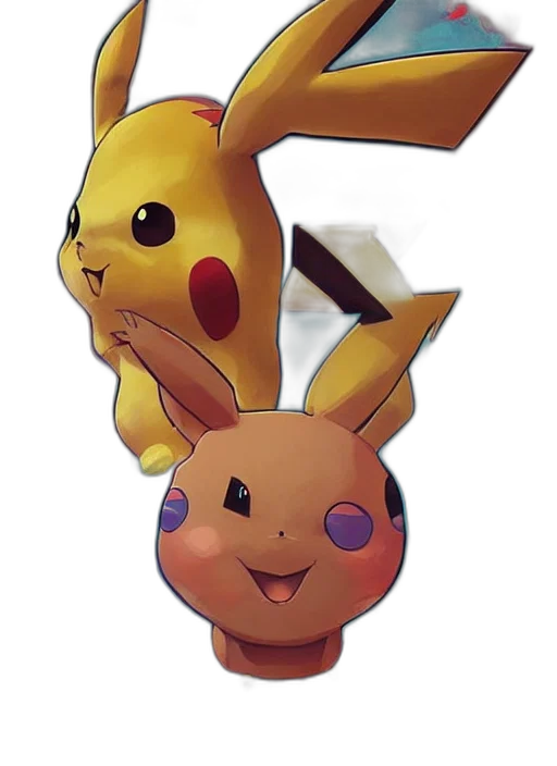 animal, staff, creature, 3d render, concept art, pixel art, photorealistic, golden transparent PNG cut-out