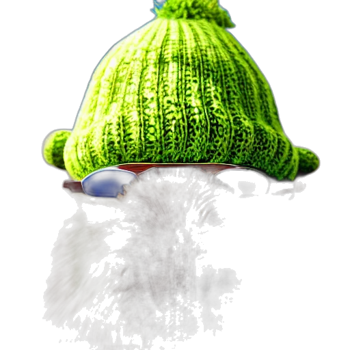 hat, staff, crown, creature transparent PNG cut-out