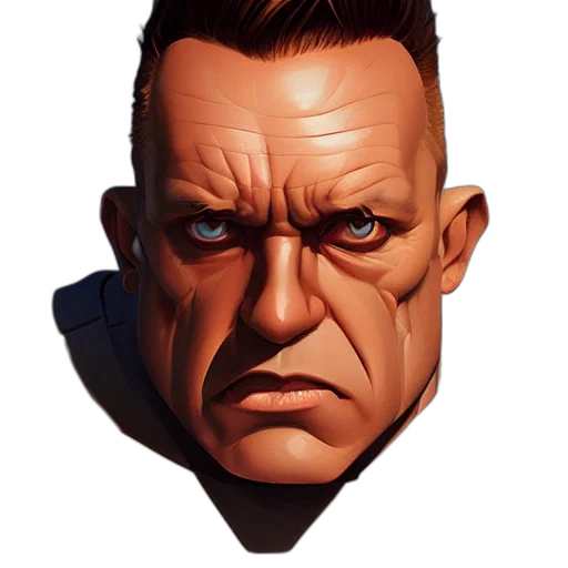 face, mask, staff, concept art transparent PNG cut-out