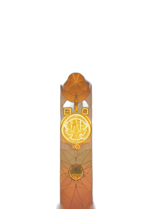 staff, sword, jewelry, weapon, pixel art, concept art, fantasy art, 3d render transparent PNG cut-out
