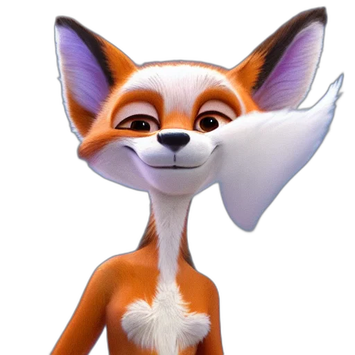 animal, staff, creature, face, 3d render, concept art, photorealistic, cartoon transparent PNG cut-out