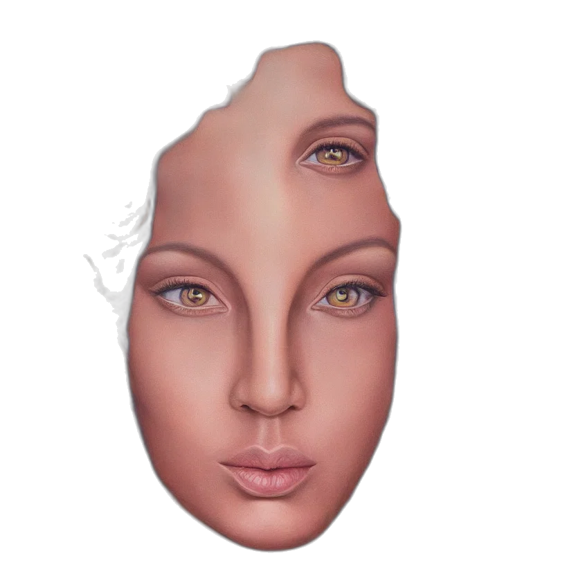 face, mask, jewelry, crown transparent PNG cut-out