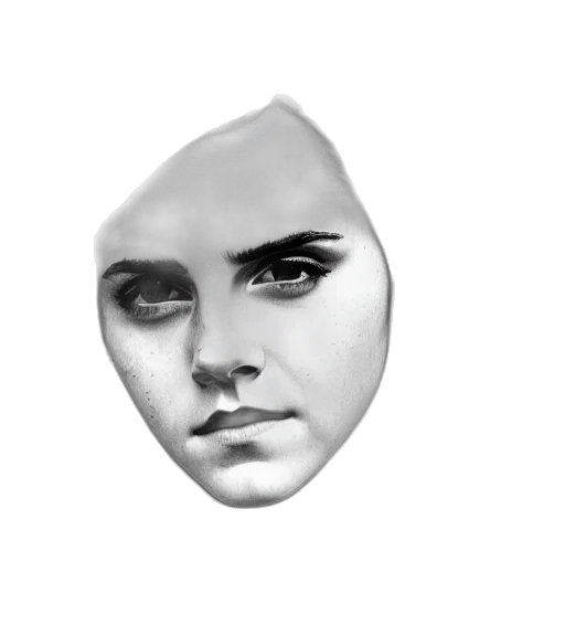 face, mask, crown, jewelry, photorealistic, pencil sketch, concept art, fantasy art transparent PNG cut-out