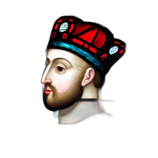 crown, hat, face, staff, photorealistic, pixel art, concept art, fantasy art transparent PNG cut-out