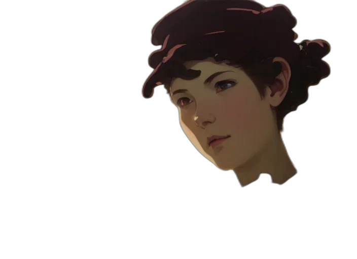 face, hat, crown, mask, concept art, photorealistic, pixel art, oil painting transparent PNG cut-out