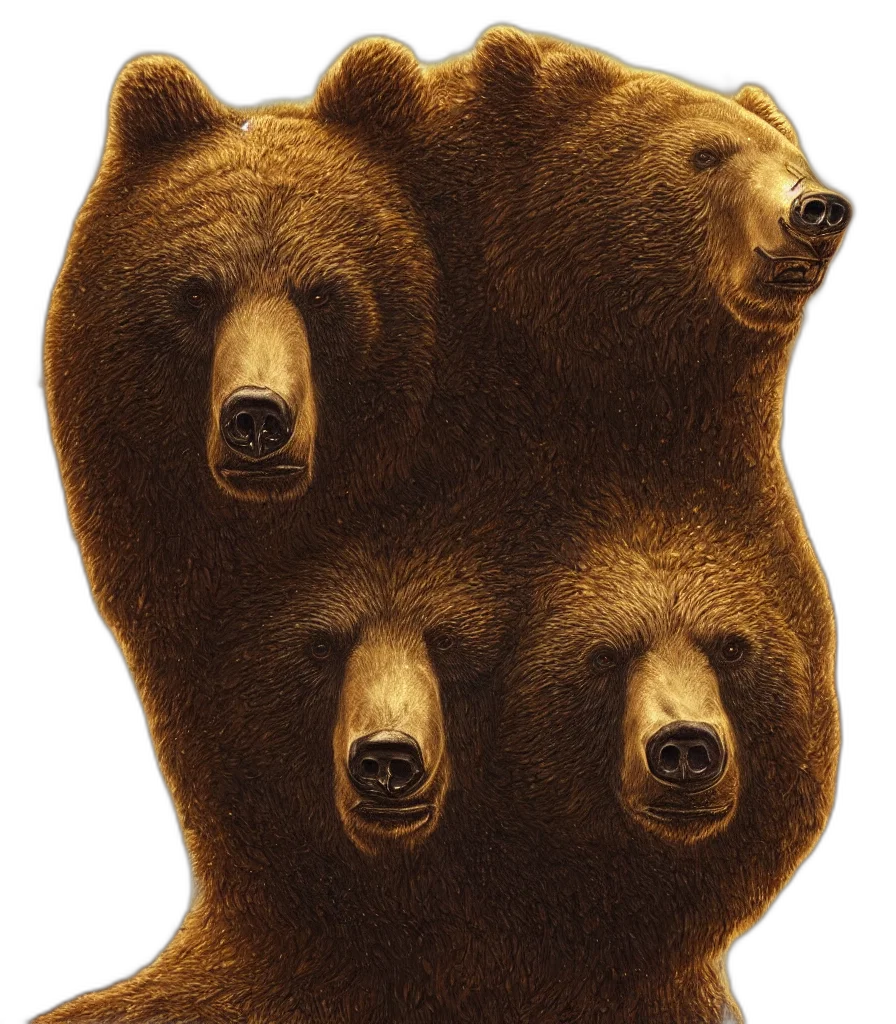 animal, face, creature, concept art transparent PNG cut-out
