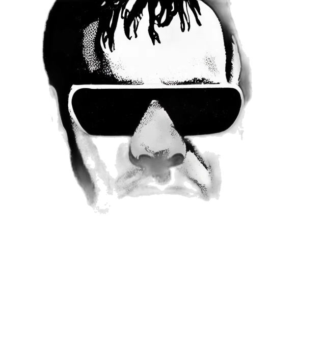 face, mask, staff, jacket transparent PNG cut-out