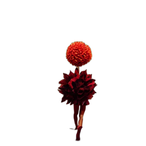 flower, crown, staff, food, 3d render, concept art, photorealistic, pixel art transparent PNG cut-out