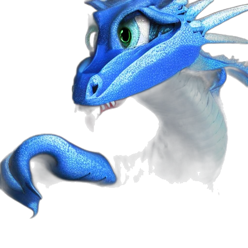 dragon, creature, animal, staff transparent PNG cut-out
