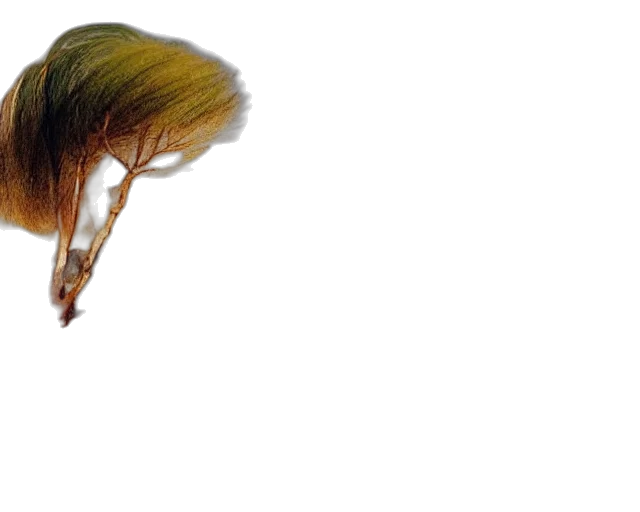 hair, hat, crown, creature transparent PNG cut-out