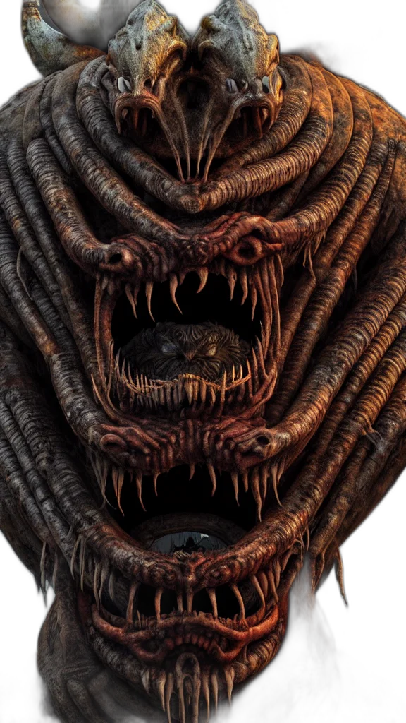 creature, mask, face, dragon transparent PNG cut-out
