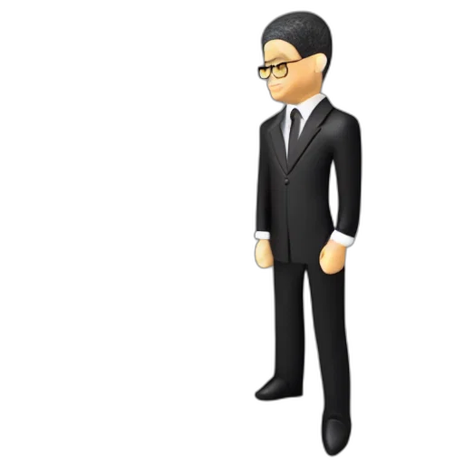staff, 3d render, cartoon, concept art transparent PNG cut-out