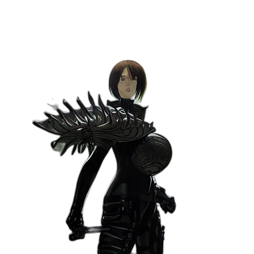 robot, staff, weapon, sword, 3d render, concept art, fantasy art, cyberpunk transparent PNG cut-out