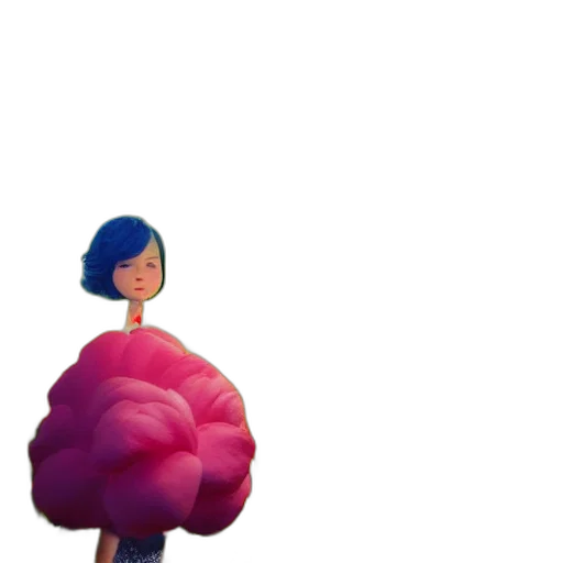jacket, umbrella, flower, dress transparent PNG cut-out