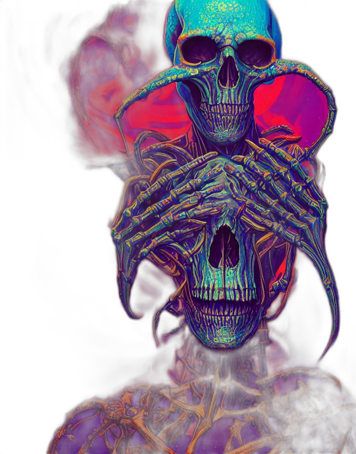 mask, creature, robot, face transparent PNG cut-out