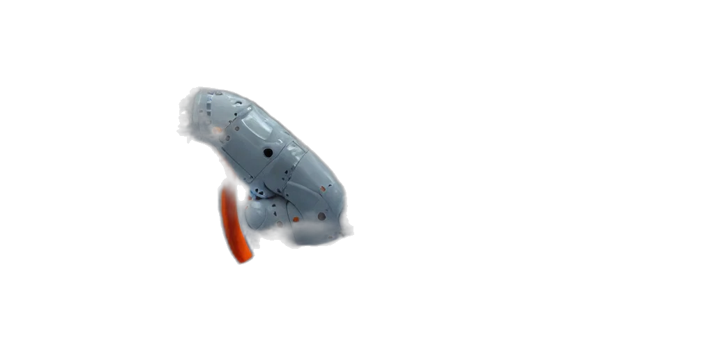 weapon, robot, shoes, car, 3d render, concept art, photorealistic, outer space transparent PNG cut-out