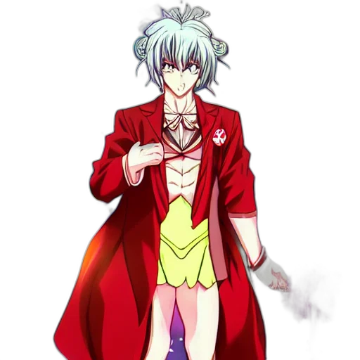 staff, jacket, dress, weapon transparent PNG cut-out