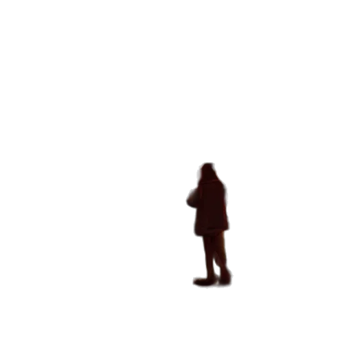dress, jacket, robot, staff transparent PNG cut-out