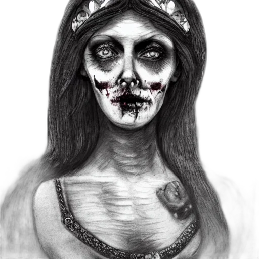 face, mask, jewelry, pencil sketch transparent PNG cut-out