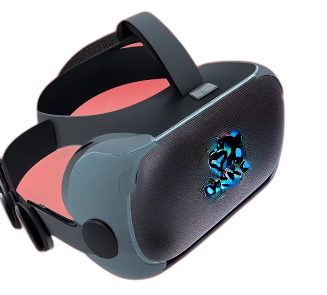 cyberpunk, 3d render, photorealistic, photo, product, nintendo, switch, headset transparent PNG cut-out