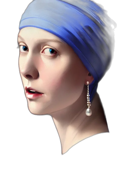 hat, jewelry, crown, face transparent PNG cut-out