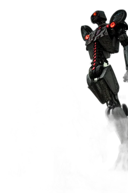 robot, weapon, concept art, 3d render, photorealistic, outer space, furture, boxing transparent PNG cut-out