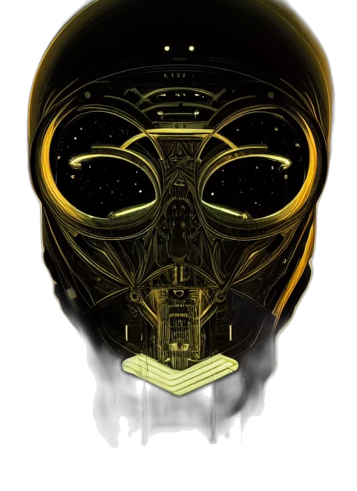 mask, face, robot, weapon transparent PNG cut-out