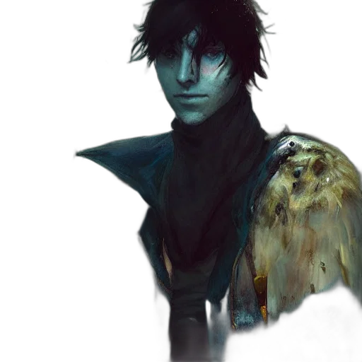 dragon, jacket, face, creature transparent PNG cut-out