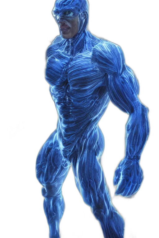 creature, robot, animal, hair, 3d render, concept art, photorealistic, vaporwave transparent PNG cut-out