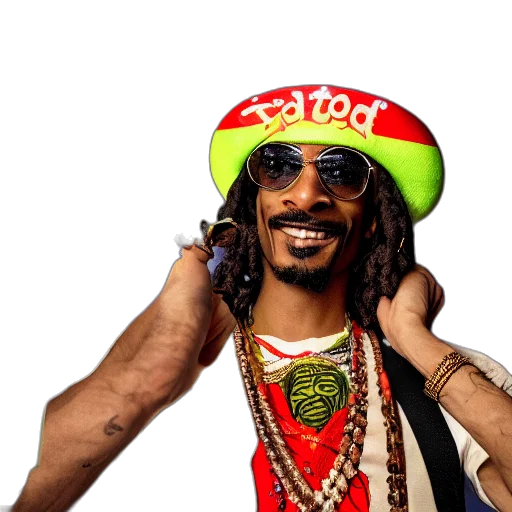 hat, jacket, staff, animal transparent PNG cut-out