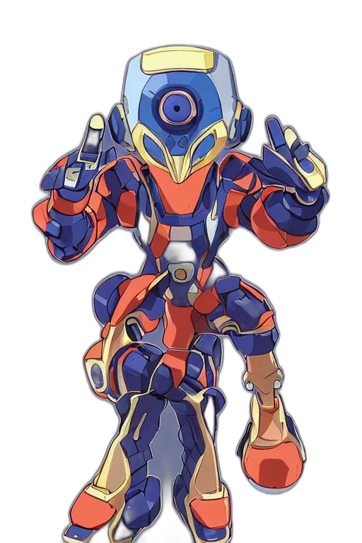 robot, weapon, mask, concept art transparent PNG cut-out