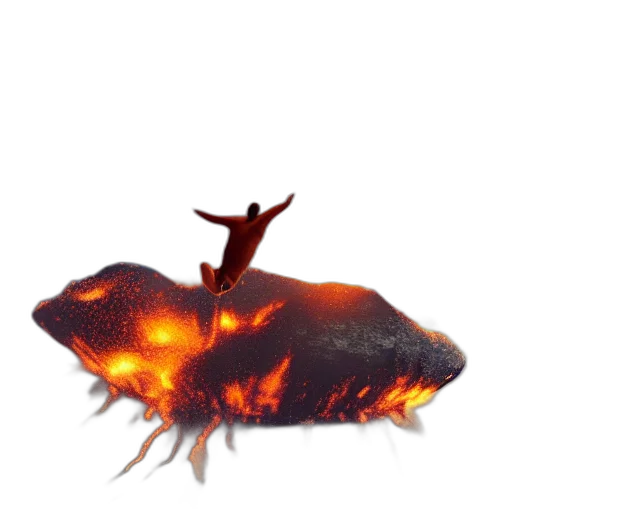 dragon, creature, animal, hair transparent PNG cut-out