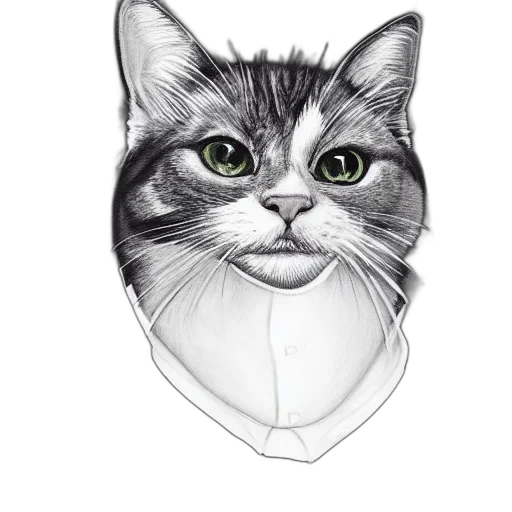 face, mask, jewelry, animal, photorealistic, pencil sketch, concept art, cartoon transparent PNG cut-out